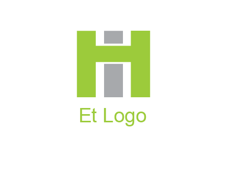 letter I in between letter H