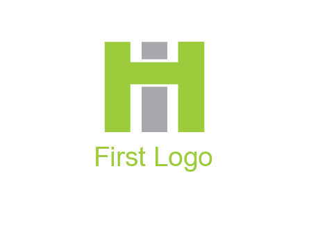 letter I in between letter H