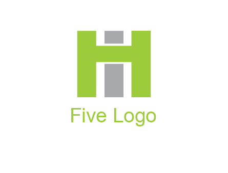 letter I in between letter H