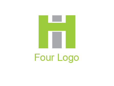 letter I in between letter H