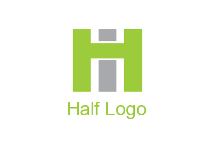 letter I in between letter H
