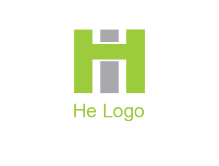 letter I in between letter H