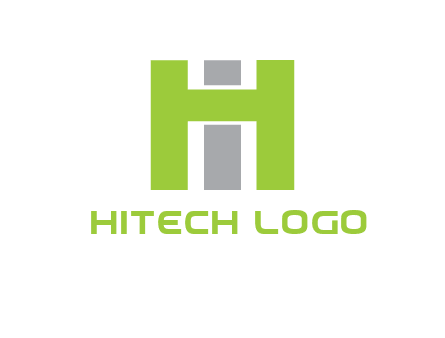 letter I in between letter H