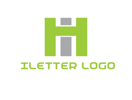letter I in between letter H