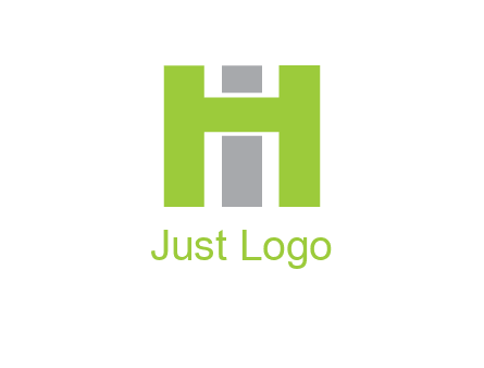 letter I in between letter H