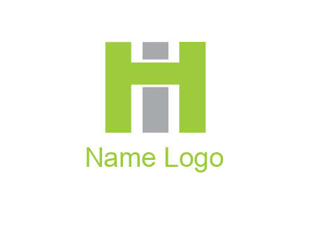 letter I in between letter H