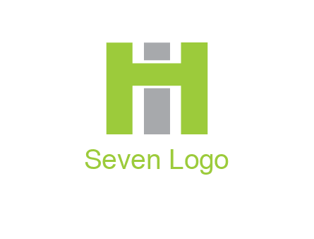 letter I in between letter H