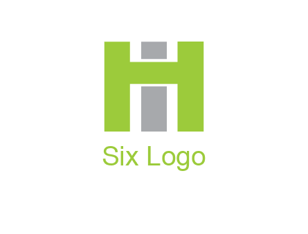 letter I in between letter H