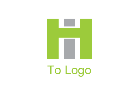 letter I in between letter H