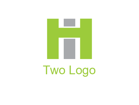 letter I in between letter H