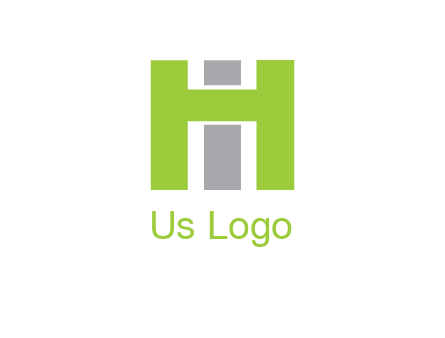 letter I in between letter H