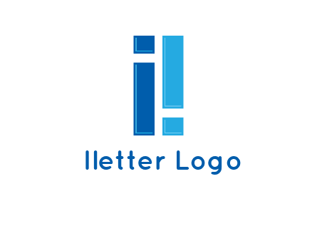 letter II rotated to eachother