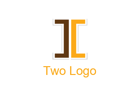 abstract letter C forming letter I