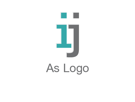 letter IJ together