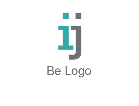 letter IJ together