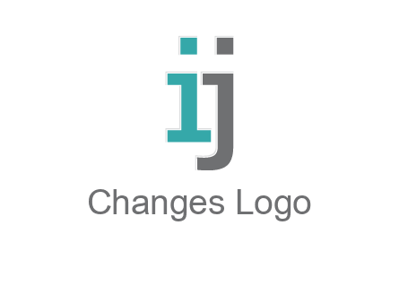 letter IJ together