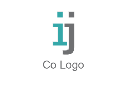 letter IJ together