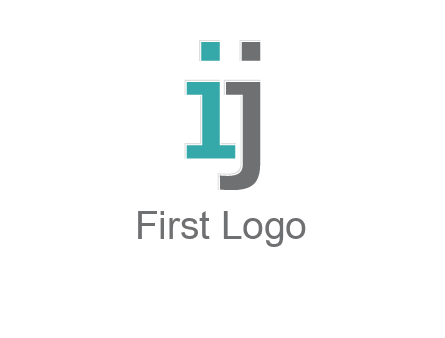 letter IJ together