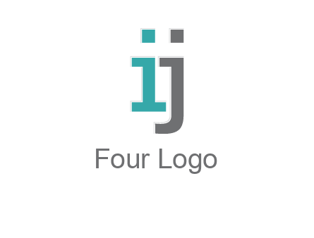 letter IJ together