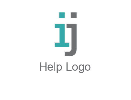 letter IJ together