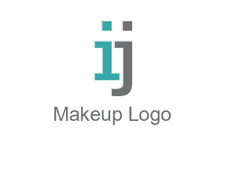 letter IJ together