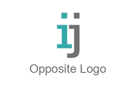 letter IJ together