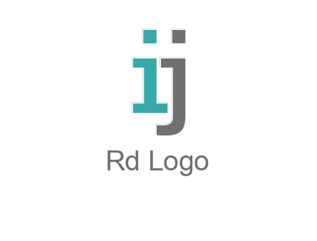 letter IJ together