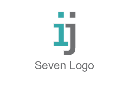 letter IJ together