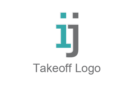 letter IJ together