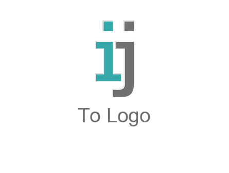 letter IJ together