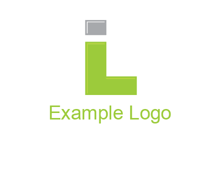 letter I forming letter L