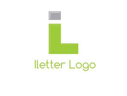 letter I forming letter L