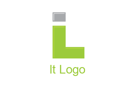 letter I forming letter L