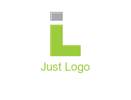 letter I forming letter L