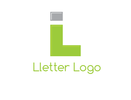 letter I forming letter L
