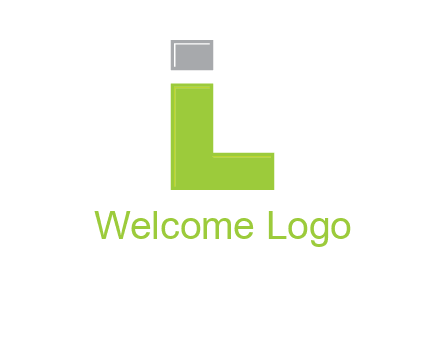 letter I forming letter L