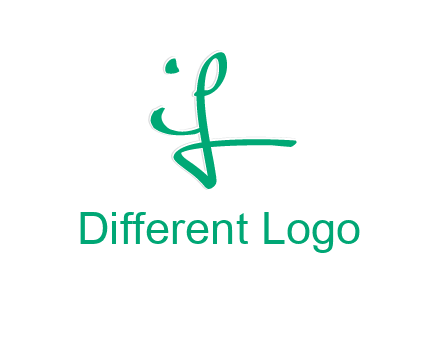 brush stroke letter IF