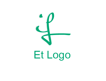 brush stroke letter IF