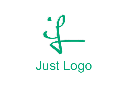 brush stroke letter IF