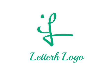 brush stroke letter IF