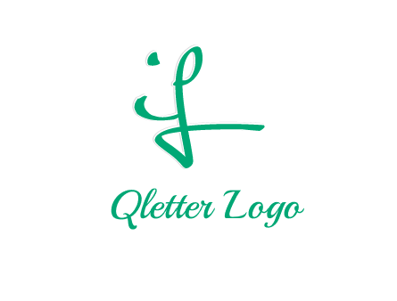 brush stroke letter IF