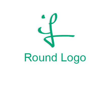 brush stroke letter IF