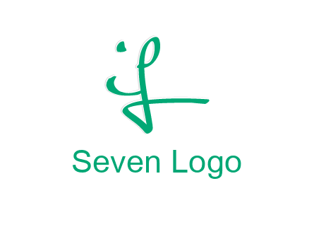 brush stroke letter IF
