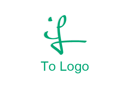 brush stroke letter IF