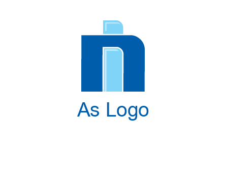 letter I in between letter N