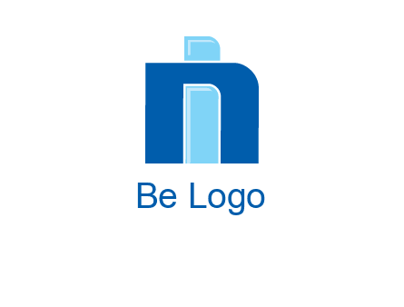 letter I in between letter N