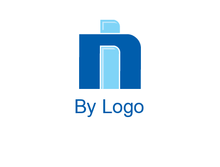 letter I in between letter N