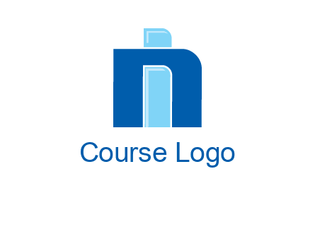 letter I in between letter N