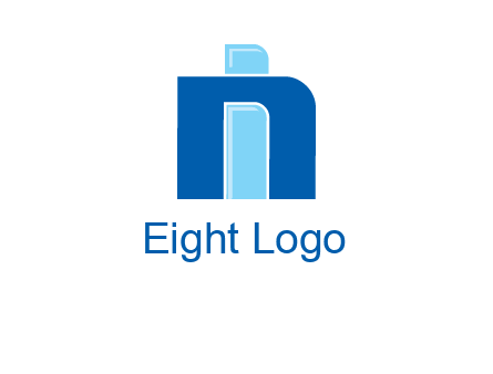 letter I in between letter N