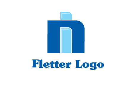 letter I in between letter N